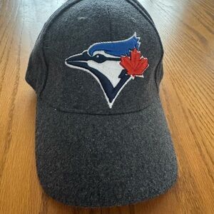 Gray Cap with Blue Jay Logo
